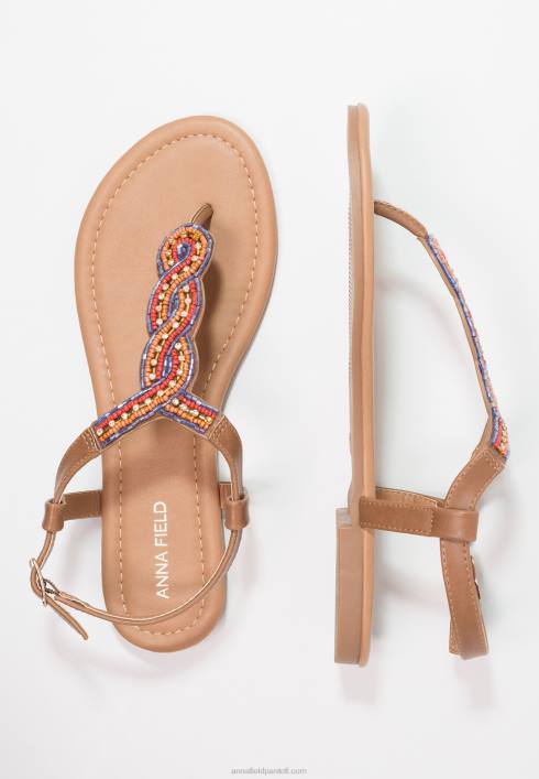 femei sandale T-bar maro Anna Field22841519