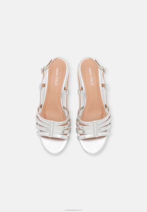 femei sandale argintii Anna Field22841304