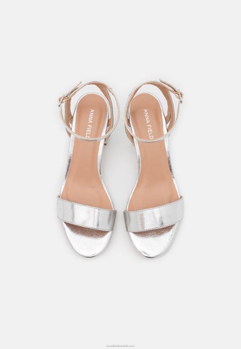 femei sandale argintii Anna Field22841364
