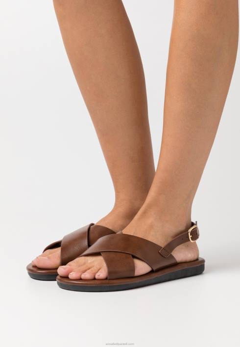 femei sandale coniac Anna Field22841403