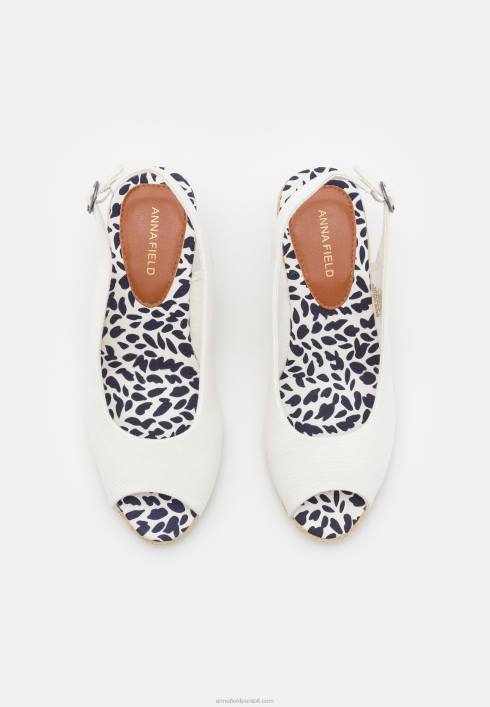 femei sandale cu pană albe Anna Field22841492