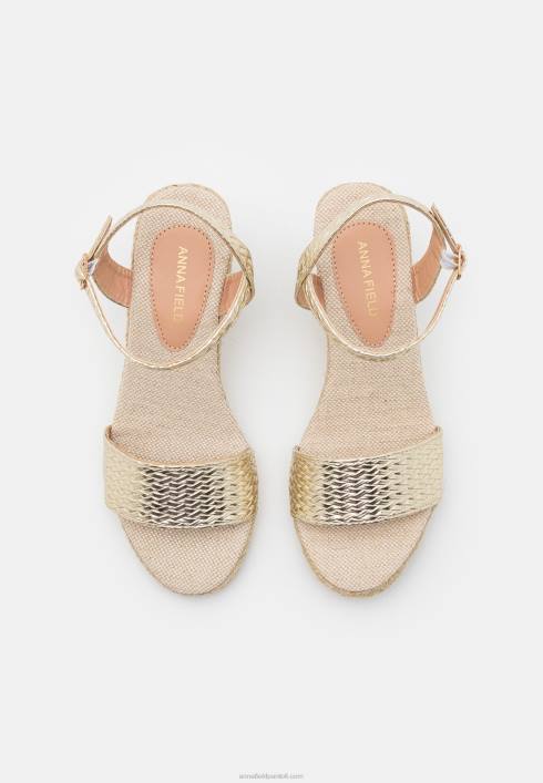 femei sandale cu pană aurii Anna Field22841475