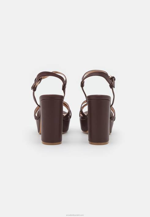 femei sandale cu platformă maro închis Anna Field22841558