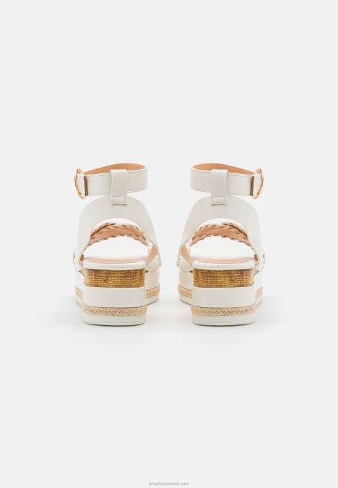 femei sandale cu platforma albe Anna Field22841493