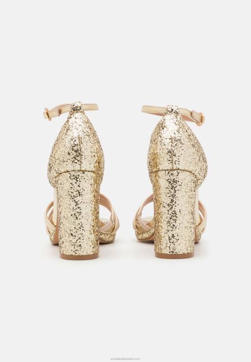 femei sandale cu platforma aurii Anna Field22841555