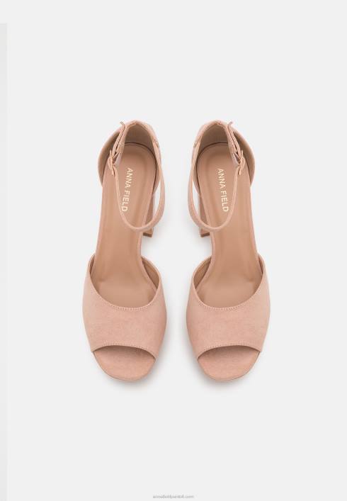 femei sandale cu platforma roz deschis Anna Field22841550