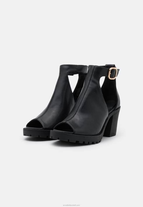 femei sandale cu toc inalt negre Anna Field22841272