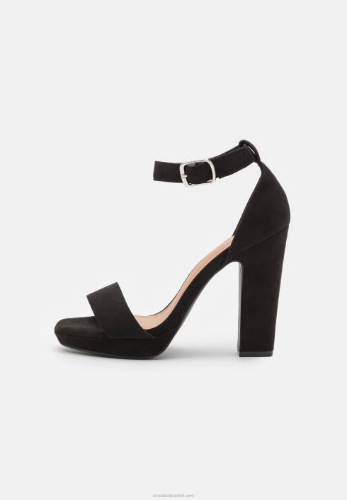 femei sandale cu toc inalt negre Anna Field22841564