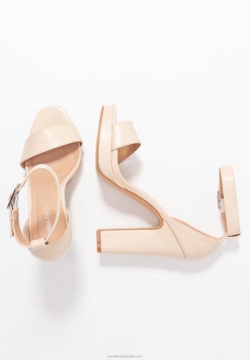 femei sandale cu toc înalt alb Anna Field22841557