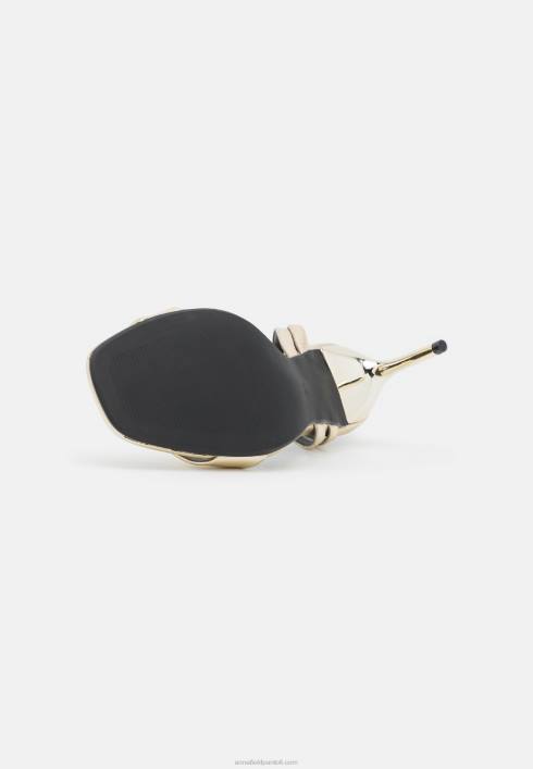 femei sandale cu toc înalt aurii Anna Field22841258