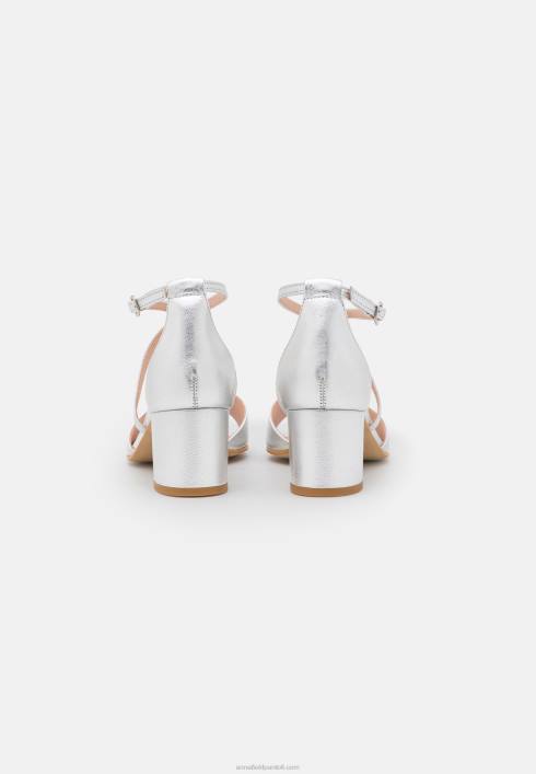 femei sandale din piele argintie Anna Field22841427