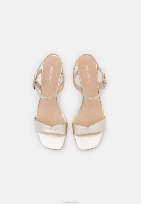 femei sandale din piele aurii Anna Field22841246