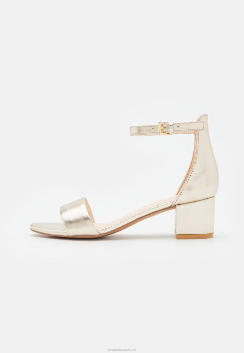 femei sandale din piele aurii Anna Field22841301