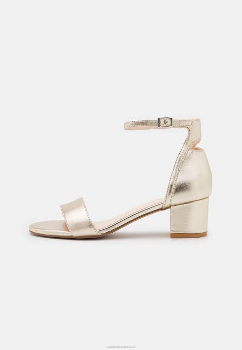 femei sandale din piele aurii Anna Field22841318