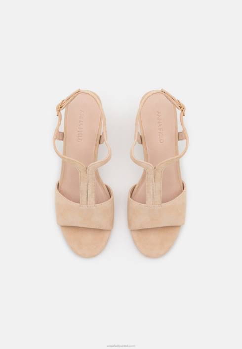 femei sandale din piele bej Anna Field22841335