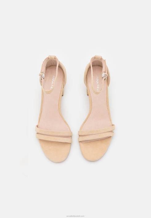 femei sandale din piele bej Anna Field22841366