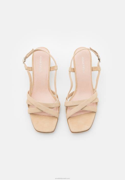 femei sandale din piele bej Anna Field22841446