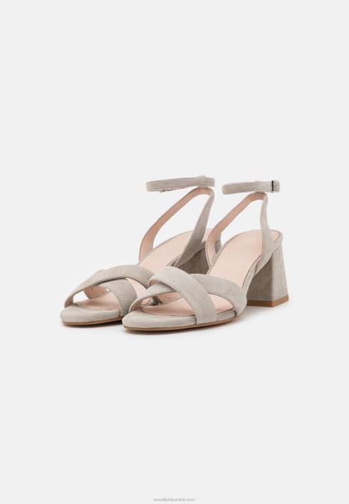 femei sandale din piele gri Anna Field22841393