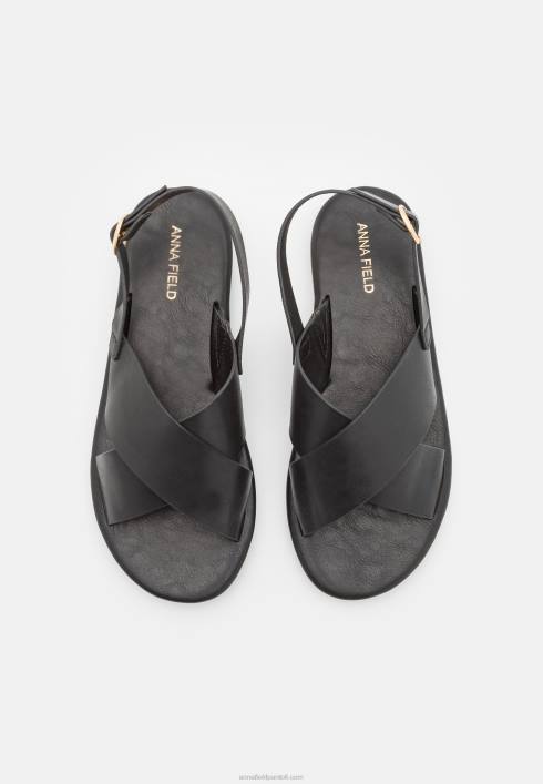 femei sandale negre Anna Field22841358