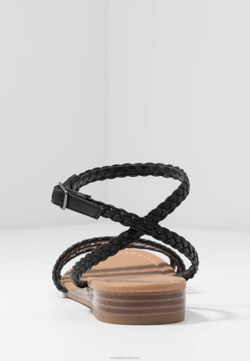 femei sandale negre/argintii Anna Field22841248