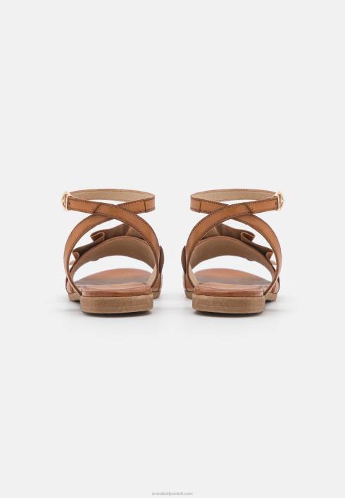 femei sandale piele coniac Anna Field22841440