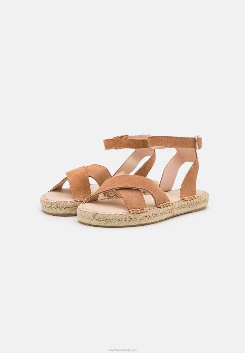 femei sandale platforma piele cognac Anna Field22841560