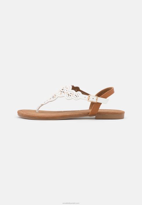 femei sandale t-bar albe Anna Field22841496