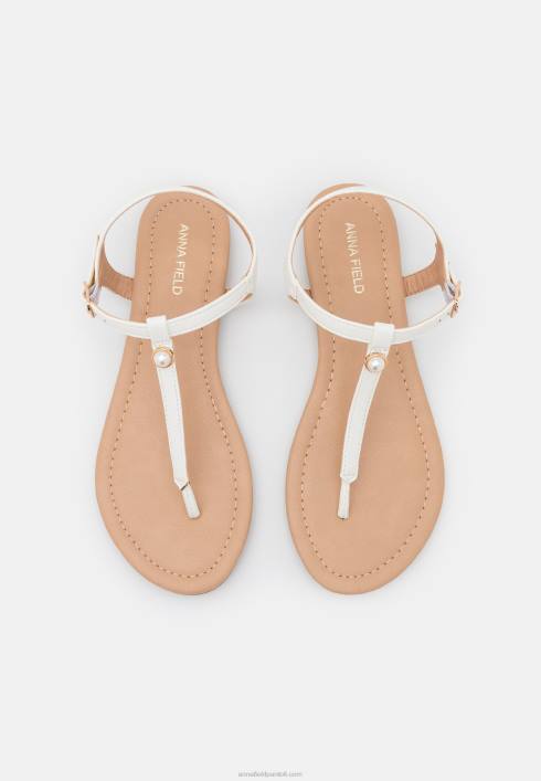 femei sandale t-bar albe Anna Field22841505