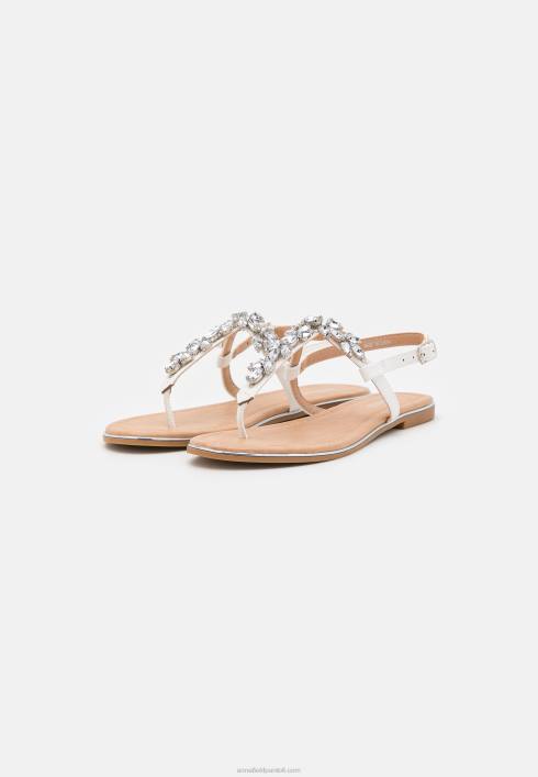 femei sandale t-bar albe Anna Field22841528