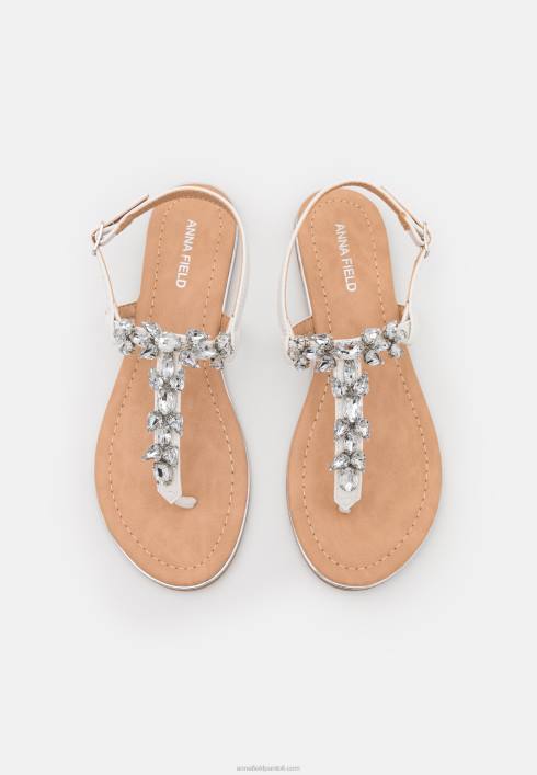 femei sandale t-bar albe Anna Field22841528