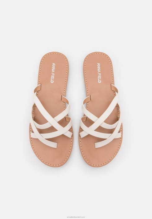 femei sandale t-bar albe Anna Field22841544