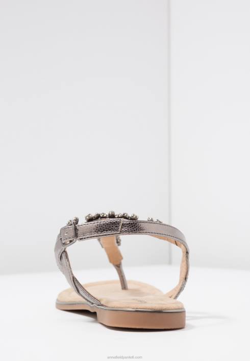 femei sandale t-bar gunmetall Anna Field22841515