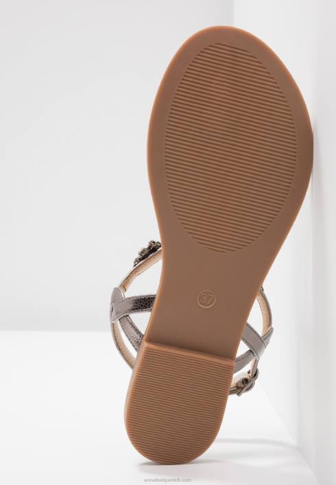 femei sandale t-bar gunmetall Anna Field22841515