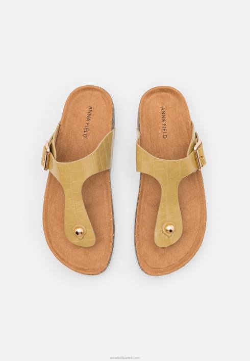 femei sandale t-bar kaki Anna Field22841543