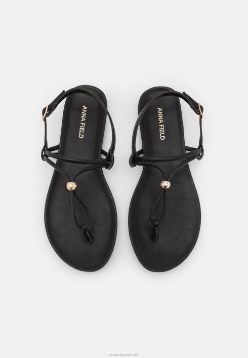 femei sandale t-bar negre Anna Field22841538