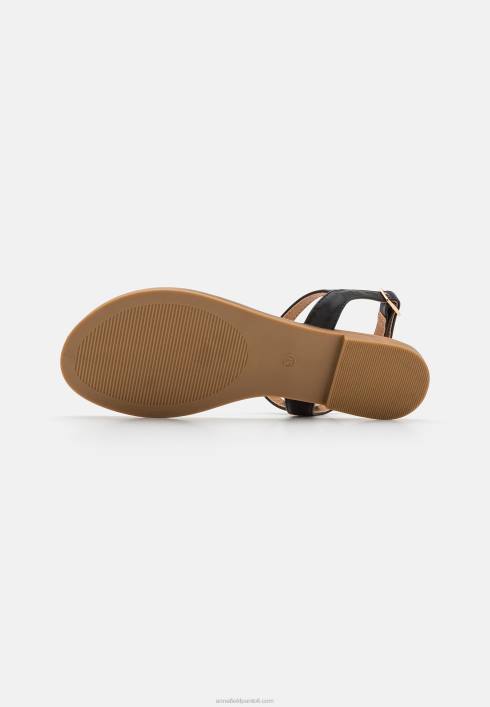 femei sandale t-bar negre Anna Field22841547